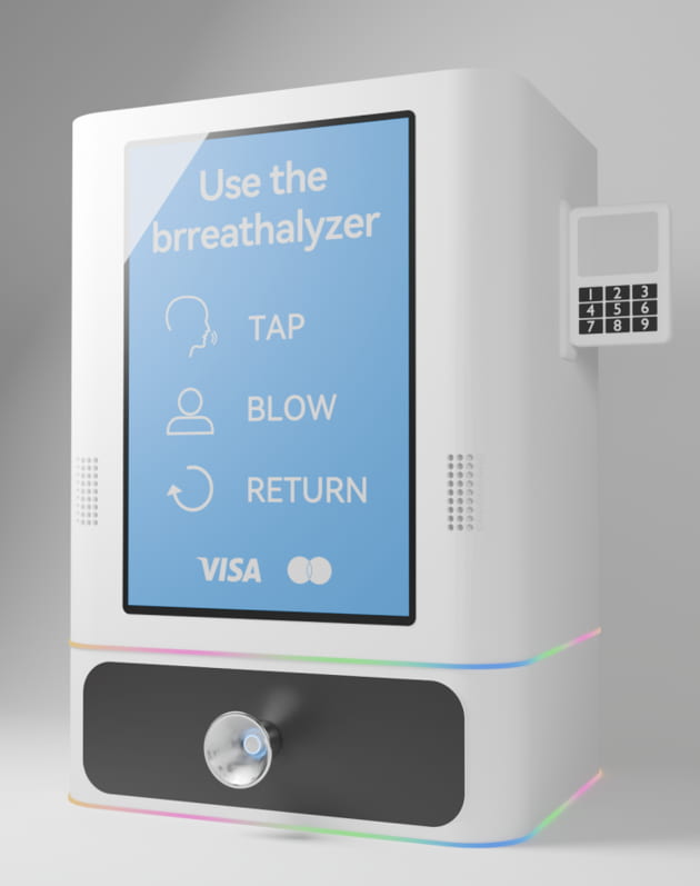 Prototype AlcoScanner