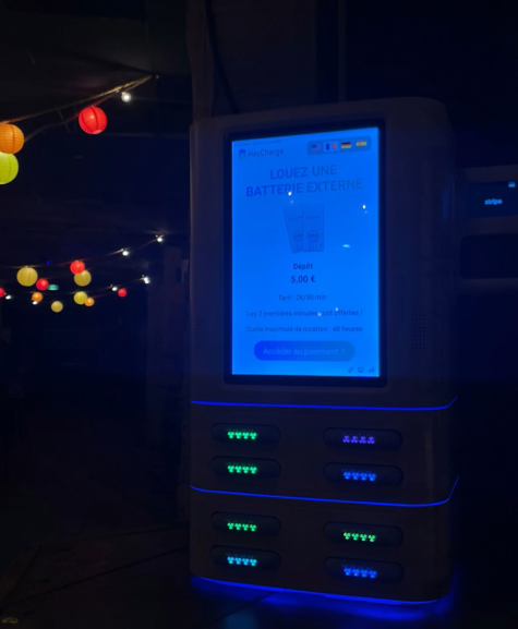 Station NextCharge au Zapata